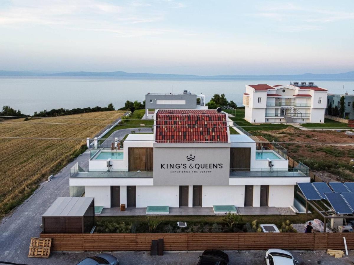 King'S & Queen'S Afitos - Suites With Private Pool Εξωτερικό φωτογραφία