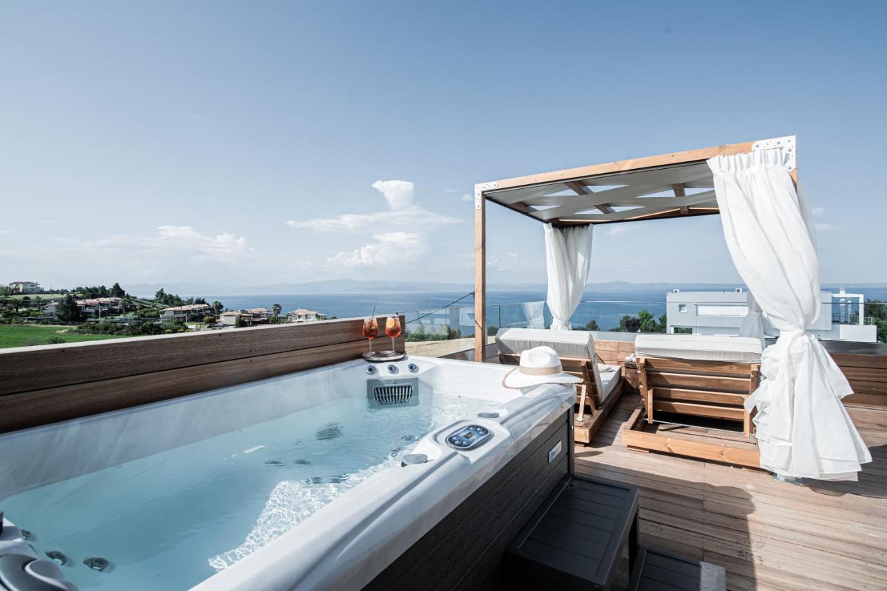 King'S & Queen'S Afitos - Suites With Private Pool Εξωτερικό φωτογραφία