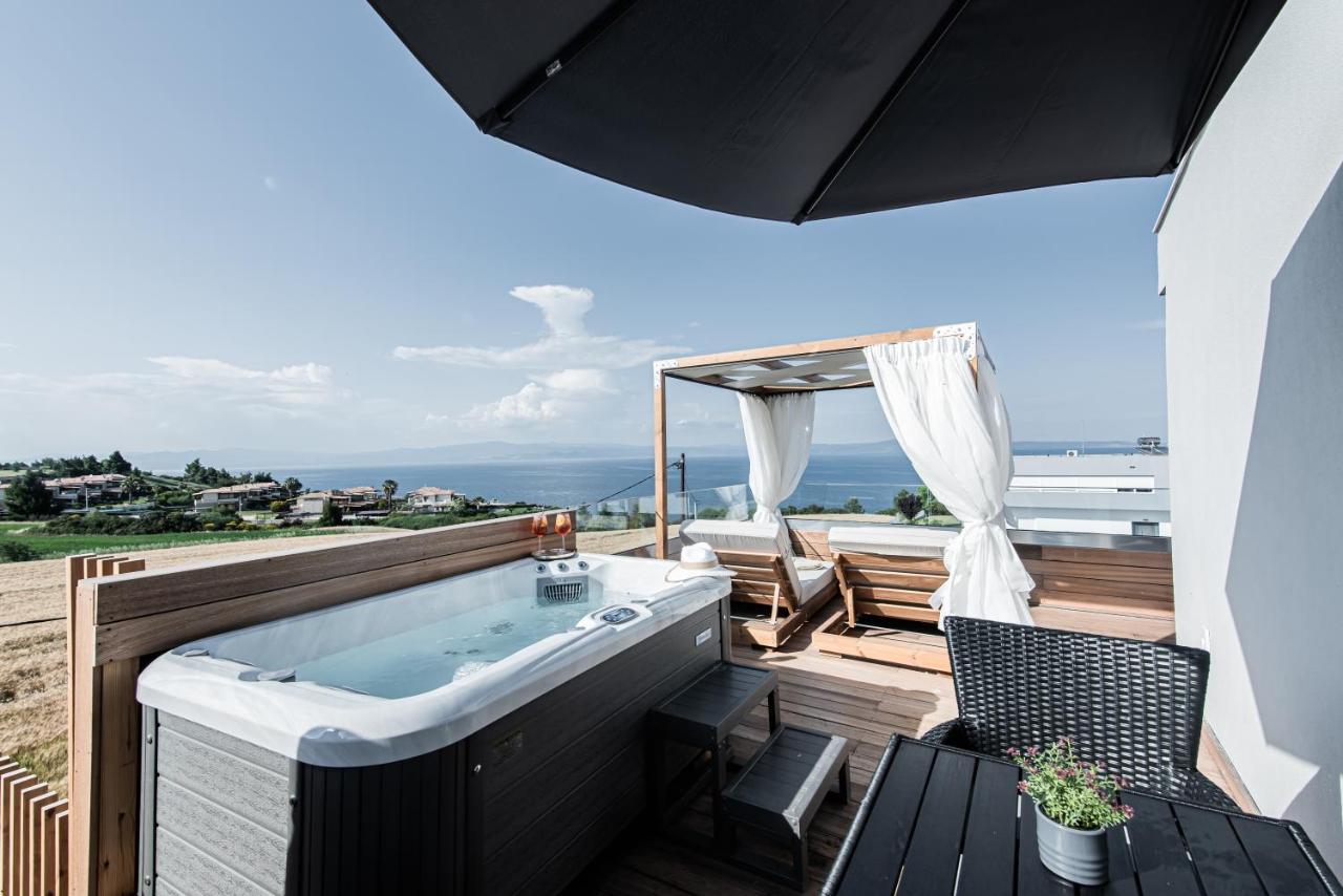 King'S & Queen'S Afitos - Suites With Private Pool Εξωτερικό φωτογραφία