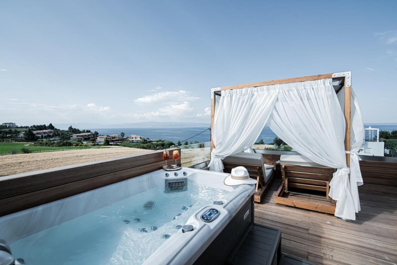 King'S & Queen'S Afitos - Suites With Private Pool Εξωτερικό φωτογραφία